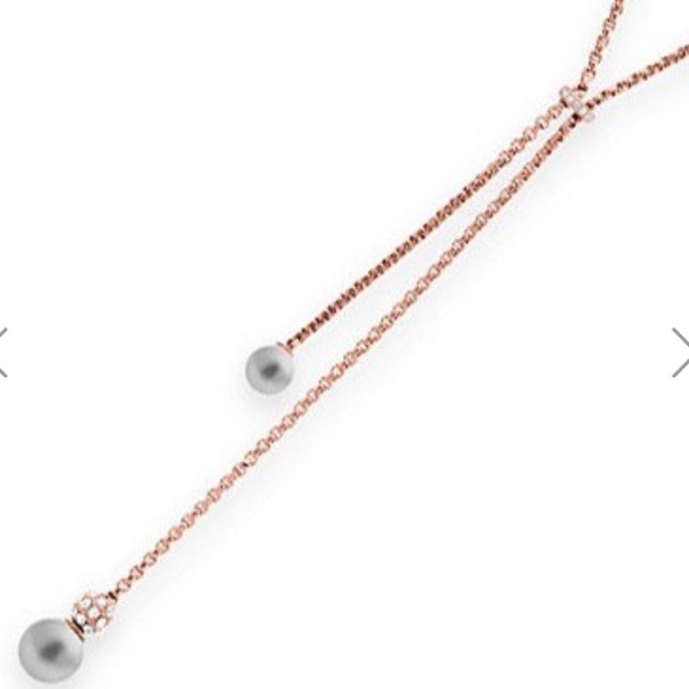 NWT MICHAEL KORS Women's Pearl Pendant Necklace - Picture 3 of 8